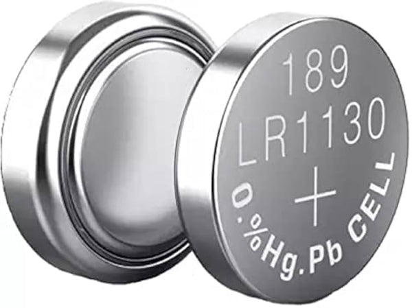 Batteries | LR1130, AG10, 189, 389A, D389, LR1131, LR54, G10A | 1.5V Alkaline Button Cell - Pack of 4