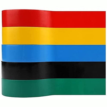 Electric Insulating Tape | Multipurpose and Water Proof | Suitable for Home and Outdoor Use | Includes 6 Multicolored Rolls