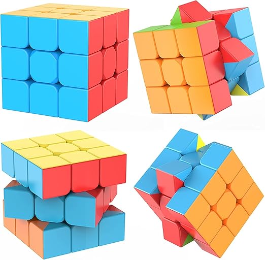 3C Cube 3X3X3 High-Speed Stickerless Magic Puzzle Cube for Kids and Adults. - Flymaster Shop
