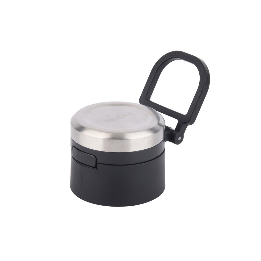 Spare Lid for Milton Gulp Thermosteel Bottle – Compatible with 600ml / 900ml / 1100ml | Leak-Proof Stainless Steel Cap | 24-Hour Hot & Cold | 1 Pc Lid Only (Bottle Not Included)