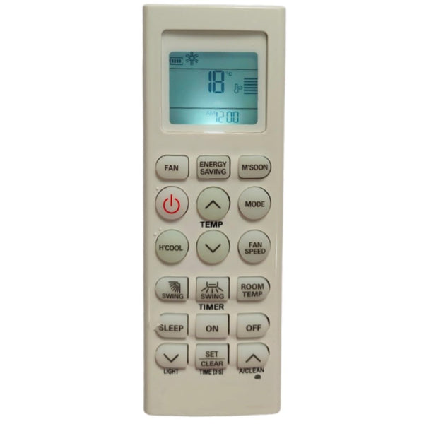 LG AC | AC Remote |  Backlight & Timer for Improved Control