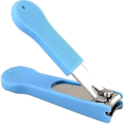 Personal Care | Fingernail and Toenail Cutting | Stainless Steel, Plastic Grip, Suitable for Men and Women (Multicolor)