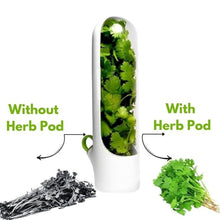 Herb Savor Pod, Pack of 1, Keep Herbs Fresh Naturally, Revolutionize Your Kitchen,BPA-Free Solution,Fridge Small Produce Vegetable Keeper Herbs Storage.