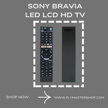 Sony Bravia LCD LED UHD OLED QLED 4K Ultra HD TV Remote Control.