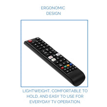 Flymaster Samsung LED/LCD TV Universal Remote Control – Full Functionality, Easy Setup (Black).