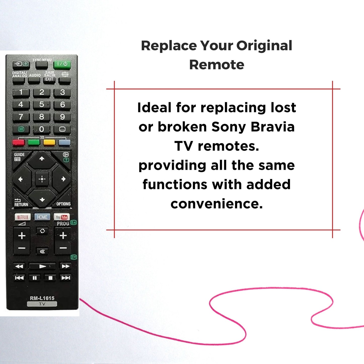 Sony Smart Universal Remote Control.