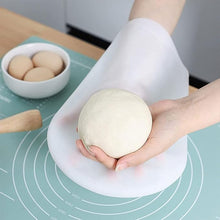 Premium Silicone Knead Dough and Sous Vide Bag - Ideal for Bread, Pizza, Frozen Meals, and Meal Prep (Pack of 1).