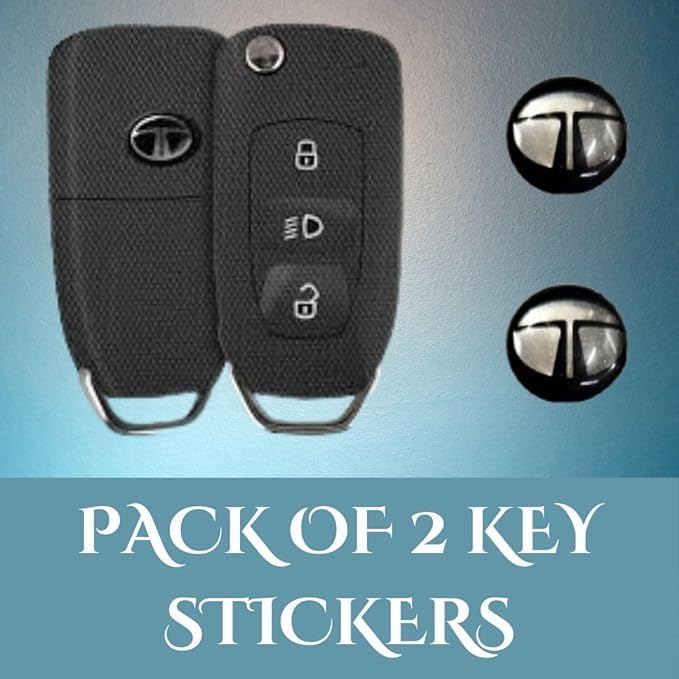 Car Sticker Key Fob Remote Badge for tata car key