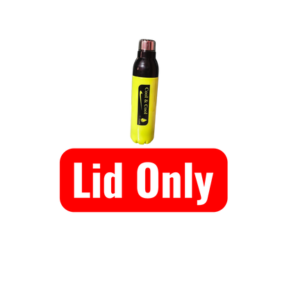 Spare Lid For Cool & Cool Plastic Vacuum Insulated Bottle – Double Wall Pink Flask Bottle (Lid/Cap Only)