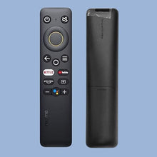 Smart Voice Remote Control for Reealme Smart LED TV – Bluetooth Wireless Remote with Voice Control, Easy Navigation, and Seamless Compatibility for Enhanced Viewing Experience (Black).