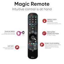 LG Magic Remote with Magic Tap (NFC) - MR22GN, 2022 Edition: