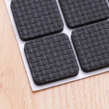 Self-Adhesive Round Rubber Floor Protector Pads - Non-Slip Noise Insulation Pads for Sofa, Bed, Table, Cabinet, and Dining Chairs (9pcs).