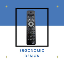 Philips LCD/LED TV Universal Remote – Easy-to-Use, Compatible with Multiple Models.