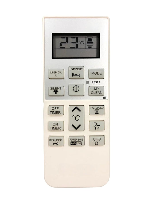 Remote No. 168 with Supercool Function (No Backlight), Compatible/Replacement for Hitachi AC Remote Control (Exactly Same Remote Will Only Work)