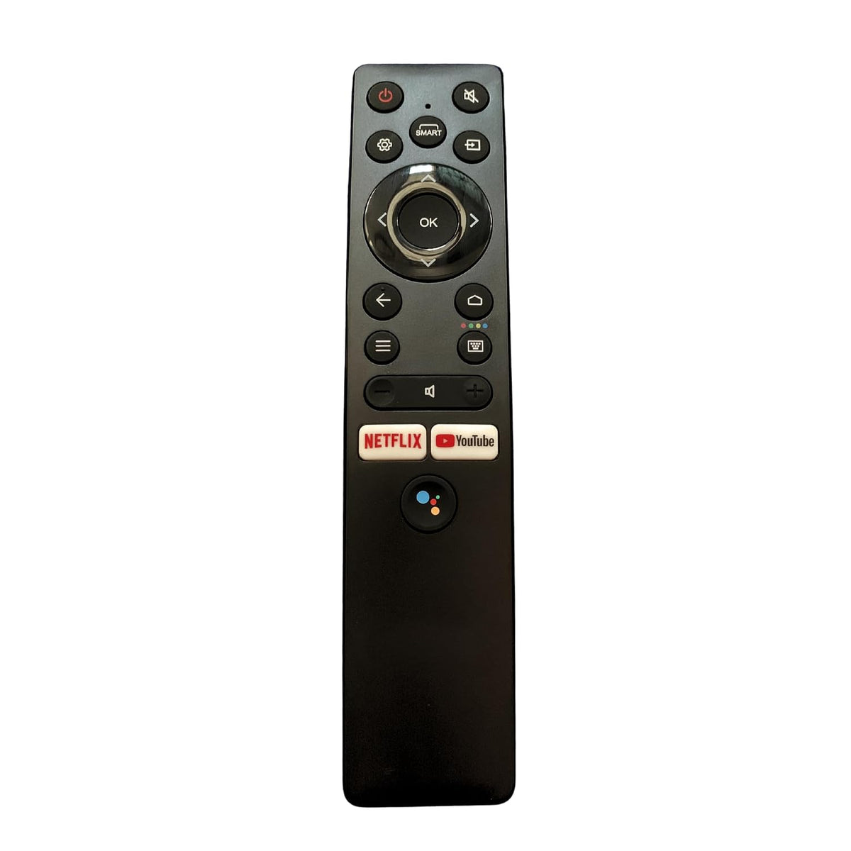 Television Remote Compatible for Micromax LED/LCD Smart TV Voice Remote Control (Please Check All the Keys Properly Before Placing Order) | RM-M15A | Black