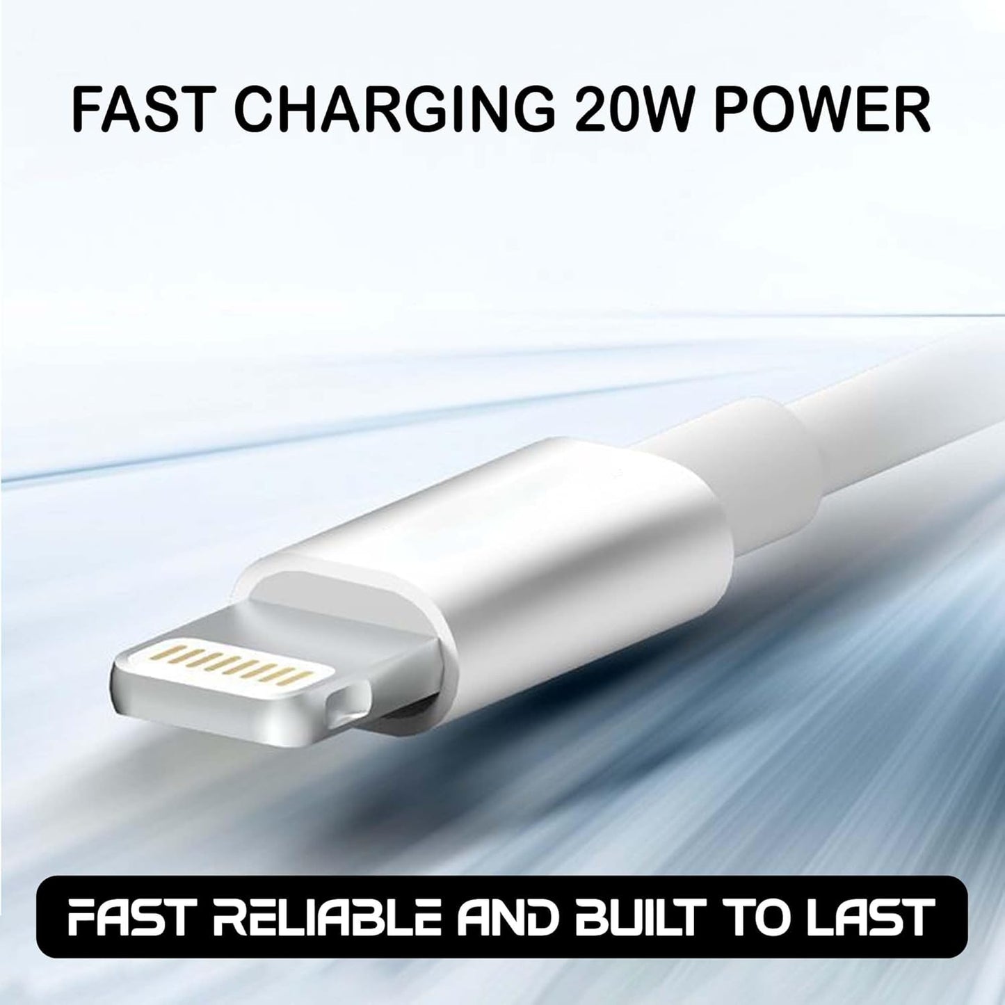Type C to L cable [MFi Certified] for 30W Fast Charging,designed for iphone cable with 480Mbps Data Sync compatible with iPhone 14,13,12,11,9,8,7 Series,1m White