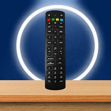 Flymaster Non-Voice Function Remote Compatible for Jio Fiber Set-Top Box – A Reliable, User-Friendly, Affordable, and Durable Replacement Remote (Black).