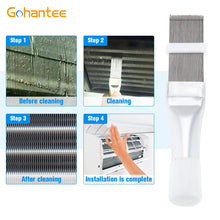 Air Conditioner Fin Comb AC Condenser Fin Straightener Cleaner Evaporator Radiator Fin Cleaning Tool Pack of 2