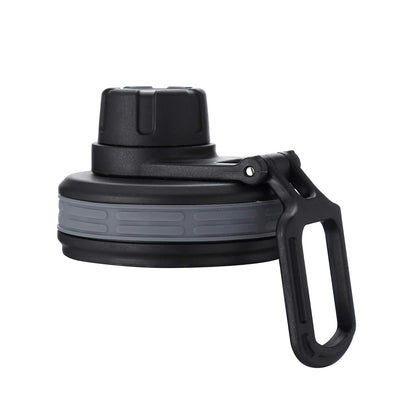 InstaCuppa Sports Sipper Lid Add On Thermosteel Bottle, Plastic, Black, 0.55 Litre