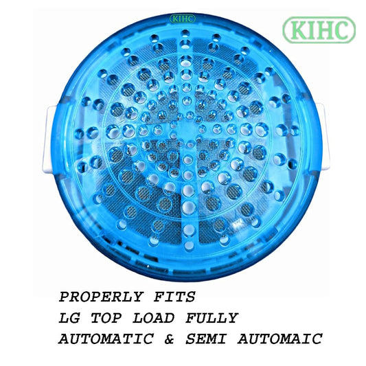 Lint Filter for LG. Top Load Loading Fully Automatic Washing Machine Magic Filter Dust Filter Round Filter (Blue) 1