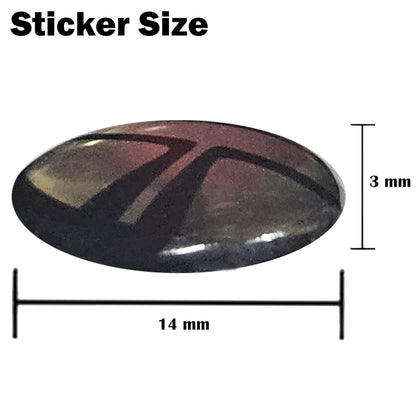Car Sticker Key Fob Remote Badge for tata car key