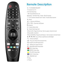 LG Smart TV Magic Remote | Remote Control | Controls All Models of LG TVs (No Voice or Pointer Function)