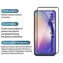 Galaxy A54 | Screen Protectors |  Tempered Glass w/ Edge to Edge Coverage & Easy Installation Kit