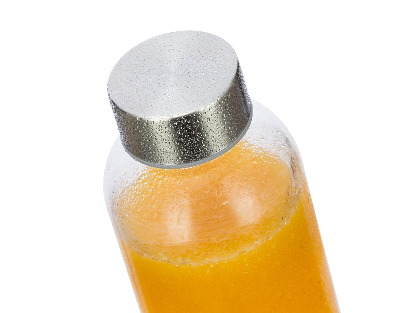 Replacement stainless steel water bottle cap for borosilicate glass water bottle 550 ml and 360 ml