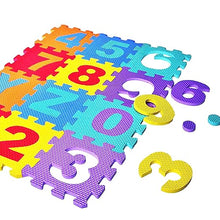 Flymaster 36 Pieces Alphabet & Number Floor Mats for Kids – Puzzle EVA Foam Mat for Children Aged 2+ – Educational, Soft, Non-Toxic, and Safe Play Area.