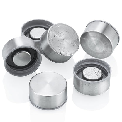 Replacement stainless steel water bottle cap for borosilicate glass water bottle 550 ml and 360 ml
