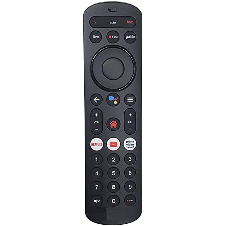 Airtel Xstream Set-Top Box | Set-Top Box Accessories |  Remote Control with Compatibility, Without Voice Feature