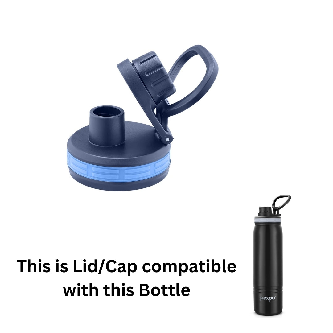 Pexpo Alaska Sipper Cap/Lid | Compatible Replacement Sipper Lid for Pexpo Alaska Bottles | Non-Original Bottle Cap