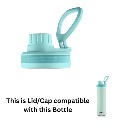 Pexpo Aqua Sip Sipper Cap/Lid | Compatible Replacement Sipper Lid for Pexpo Aqua Sip Bottles | Non-Original Bottle Cap