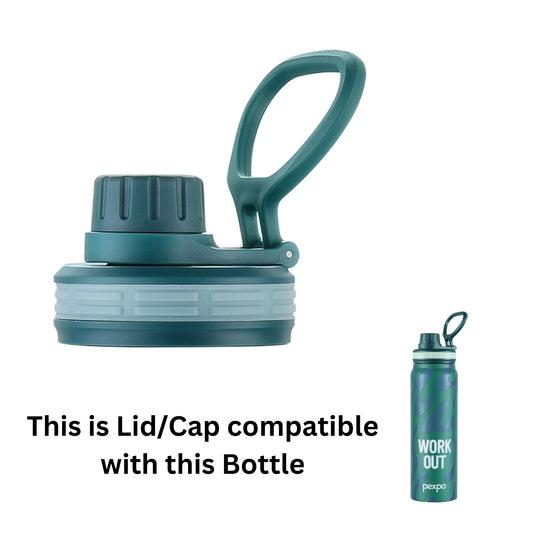 Pexpo Austin Sipper Cap/Lid | Compatible Replacement Sipper Lid for Pexpo Austin Bottles | Non-Original Bottle Cap