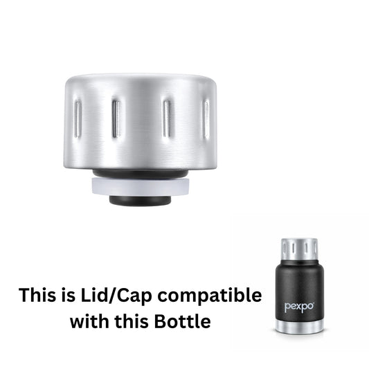 Pexpo Cameo Steel Cap/Lid | Compatible Replacement Steel Lid for Pexpo Cameo Bottles | Non-Original Bottle Cap