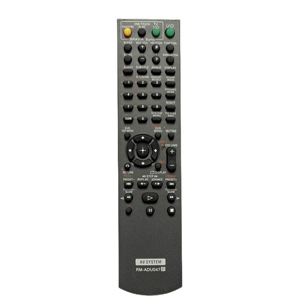 Sony |  AV System Accessories | Controls system through remote and offers easy navigation