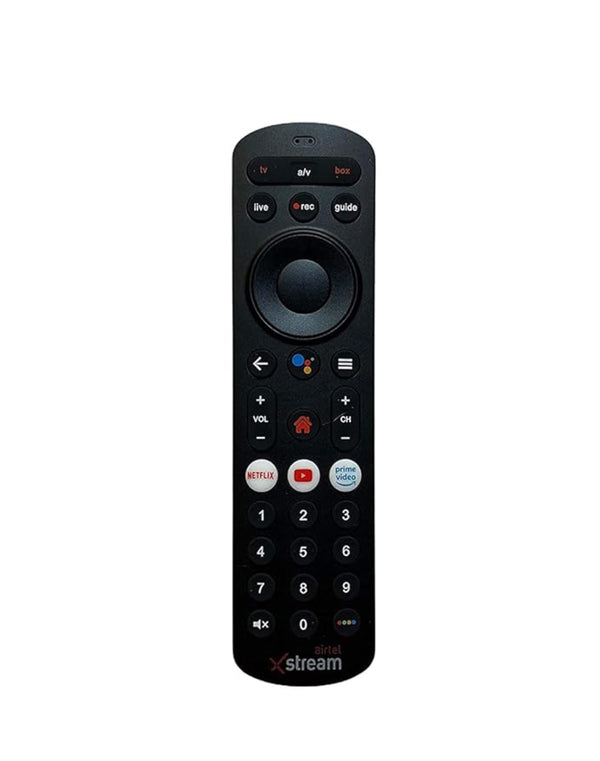 Airtel Xstream | Set-Top Boxes | Voice Assistant Remote Compatibility