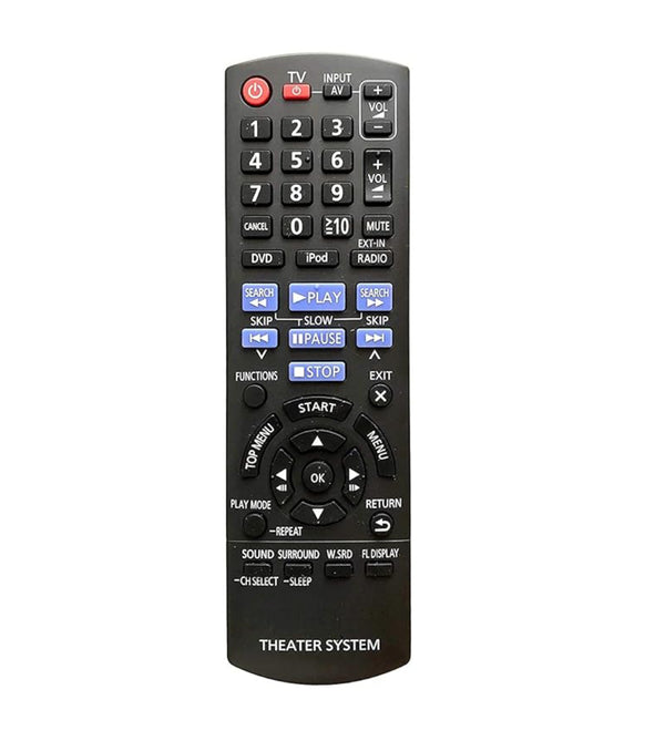 Panasonic DVD Home Theater System Remote Control for Model No: N2QAYB000623 | Home Theater Remote | Allows convenient control of home theater system from a distance