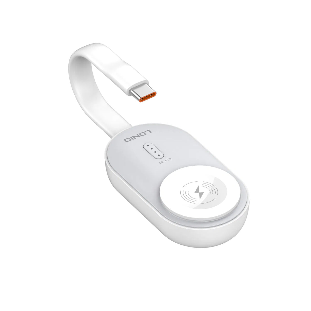 Ldnio Aw005 New OEM ODM Wholesale Agent Design1200 mAh Mini Powerbank Portatil Charging Kabel for Smart Watch Wireless Charger for iWatch