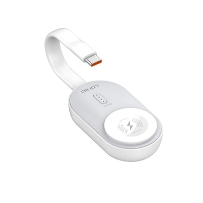 Ldnio Aw005 New OEM ODM Wholesale Agent Design1200 mAh Mini Powerbank Portatil Charging Kabel for Smart Watch Wireless Charger for iWatch
