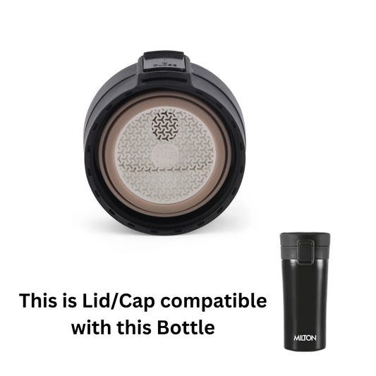 Milton Coffee Mug Spare Lid – Compatible with 300ml & 400ml Thermosteel Travel Mugs (Lid/Cap Only)