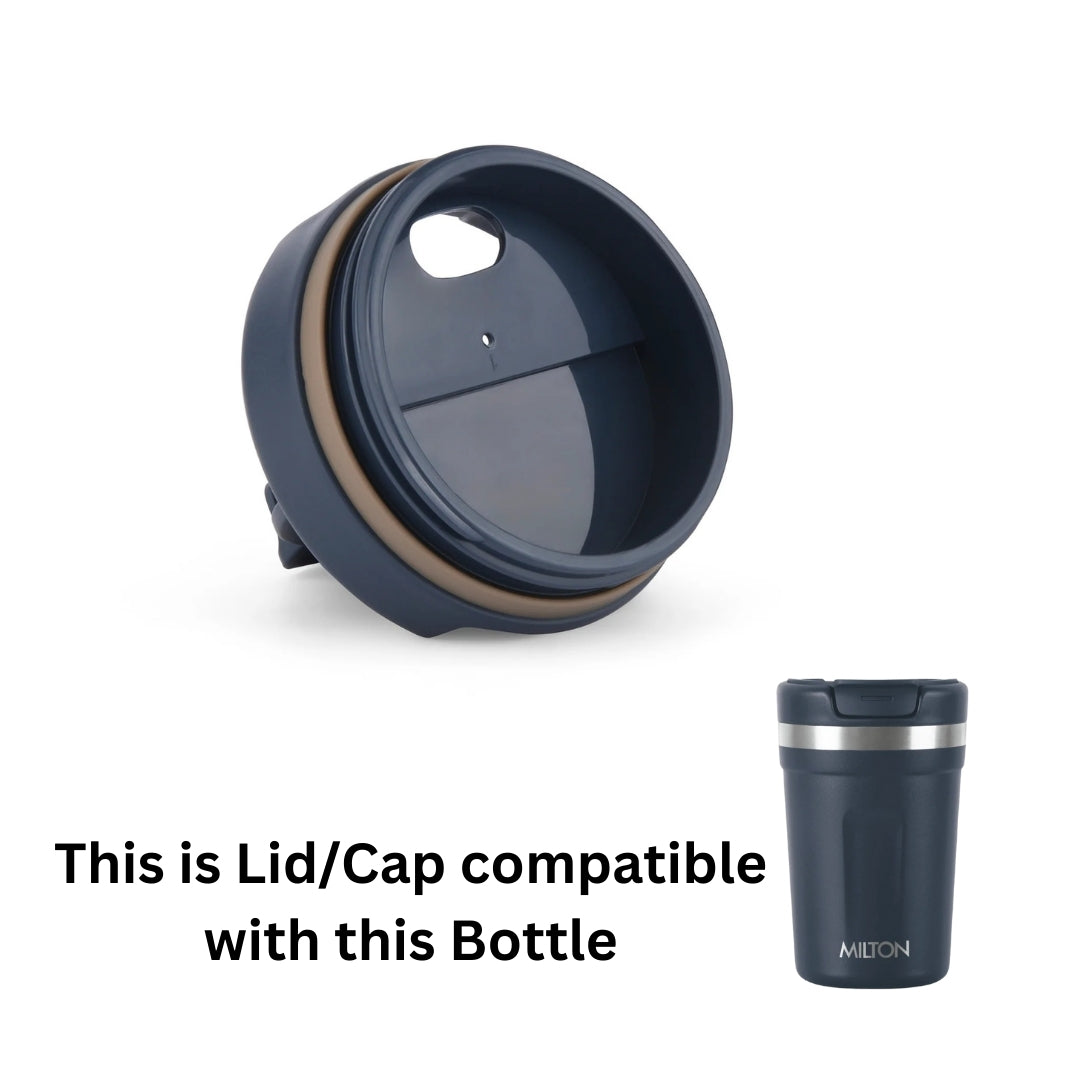 Milton Corral Vacuum Insulated Travel Mug – Stainless Steel Hot & Cold Flask Mug (Lid Cap Only)