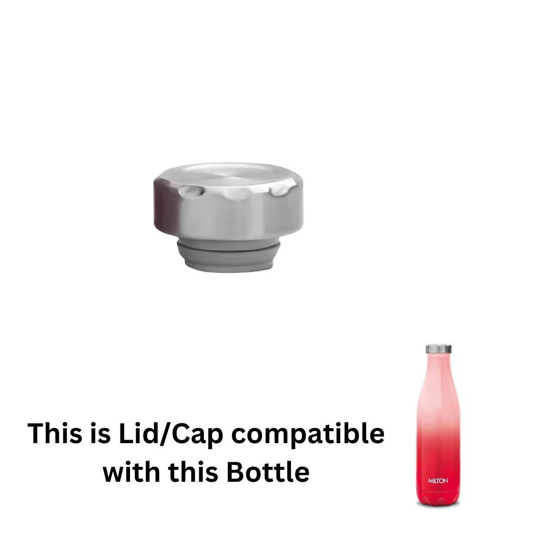 Milton Prudent Thermosteel Bottle Spare Lid/Cap | Compatible Replacement Bottle Lid (Non-Original)