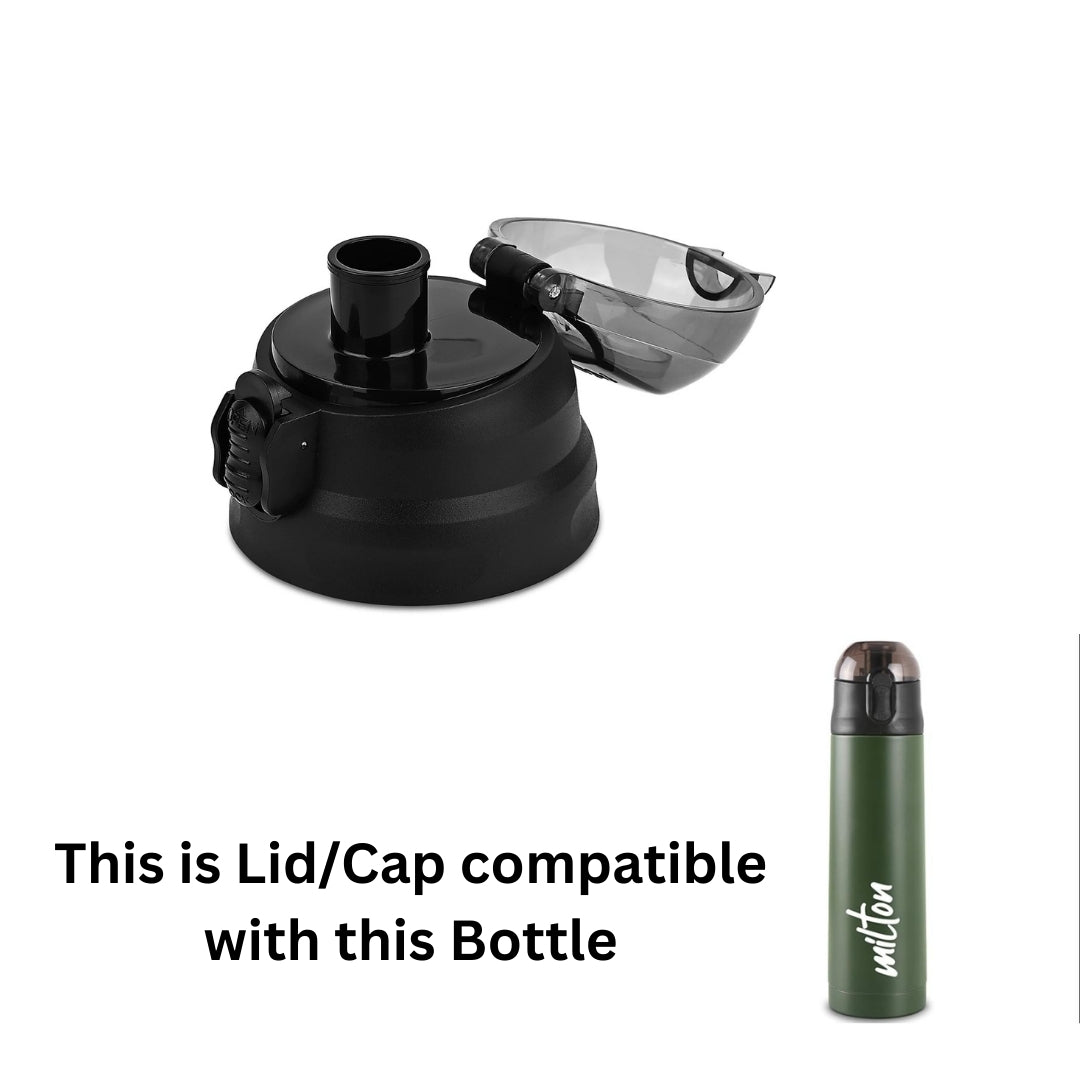 Milton Spare Crown Assemble Lid Compatible for 900ml Water Bottle‚ Strong & Durable Replacement Lid with Secure Closure