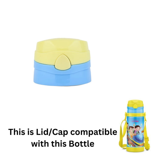 Milton Spare Lid Compatible for Campy Water Bottle 650ml ‚ Strong Leak Proof Replacement Cap for Daily Use