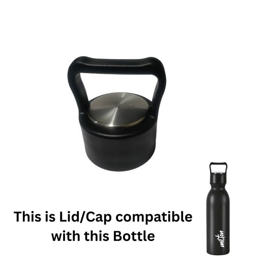 Milton Thermosteel Bottle Spare Lid – Compatible with Alice Series 500ml to 1000ml (Lid/Cap Only)