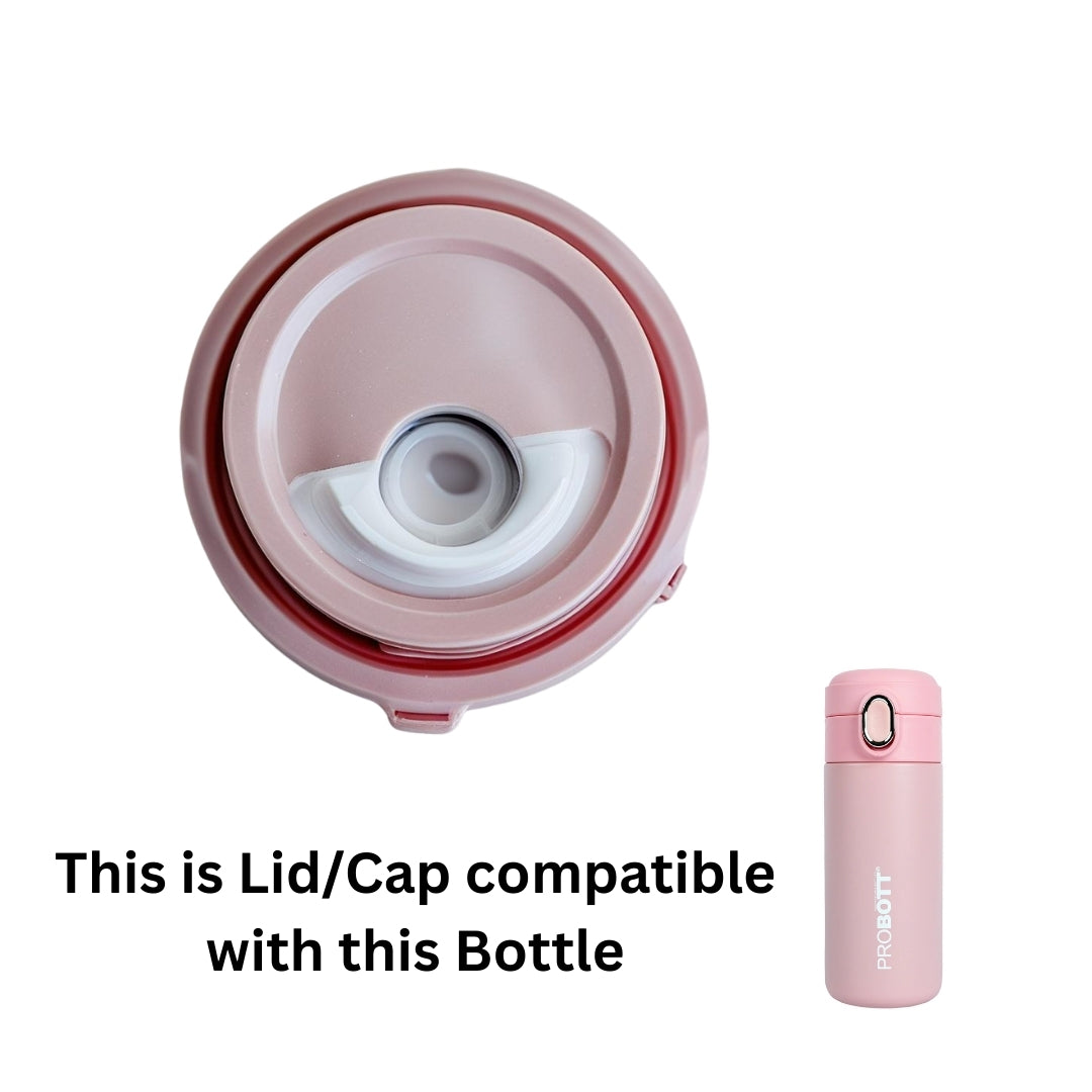Probott Pride 300 ml Thermosteel Flask Spare Lid/Cap | Compatible Replacement Bottle Lid (Non-Original)