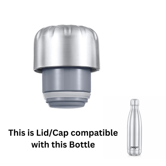 Pexpo Steel Cap/Lid | Compatible Replacement Steel Lid for Pexpo Electro & Echo Bottles | Non-Original Bottle Cap