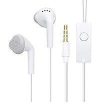 Vismay 3.5 Mm Jack Wired In Ear Earphones With Mic  Samsung Smartphones Sound & Bass Flymaster Shop