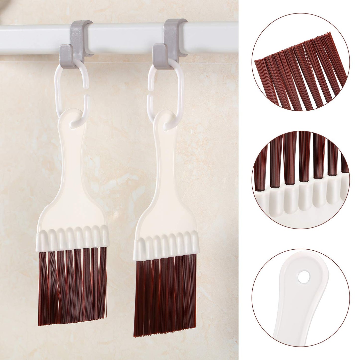 AC Condenser Fin Cleaning Brush – Coil Brush for Air Conditioner & Refrigerator (Pack of 2) - Flymaster Shop